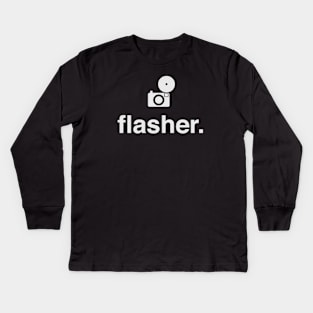 Flasher Kids Long Sleeve T-Shirt